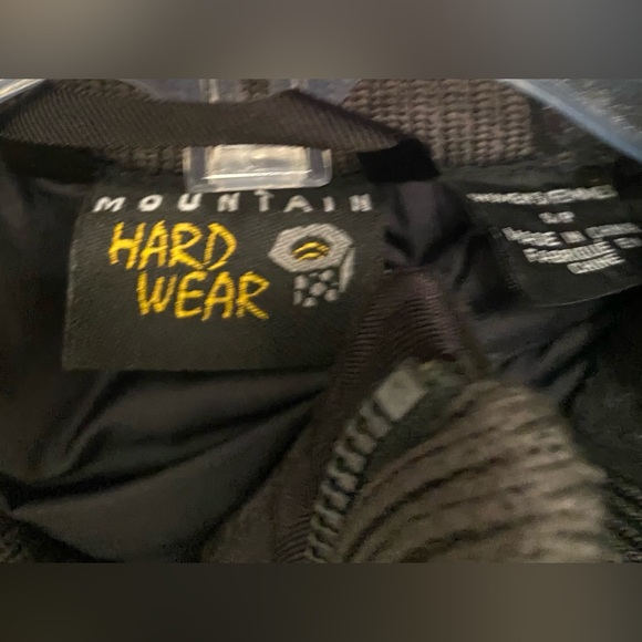 WOMEN MOUNTAIN HARDWEAR Lightweight Size S/P Petite Down-filled Black Jacket - Picture 8 of 9